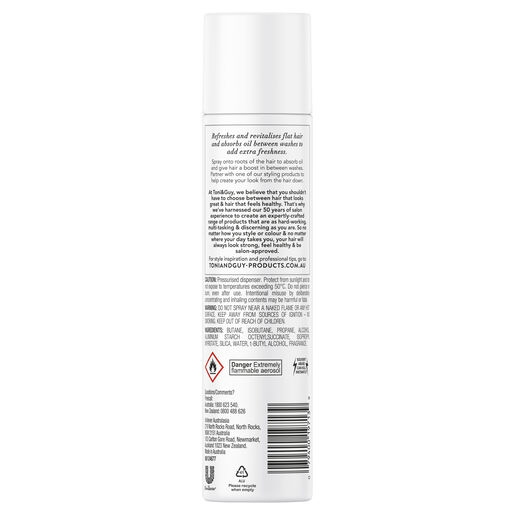 TONI&GUY INSTANT REFRESH DRY SHAMPOO