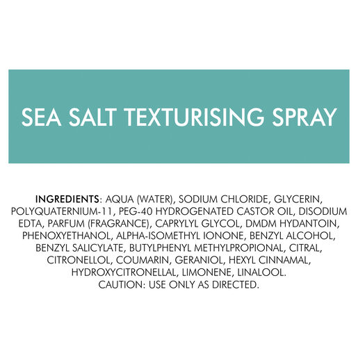 TONI&GUY SEA SALT TEXTURISING SPRAY